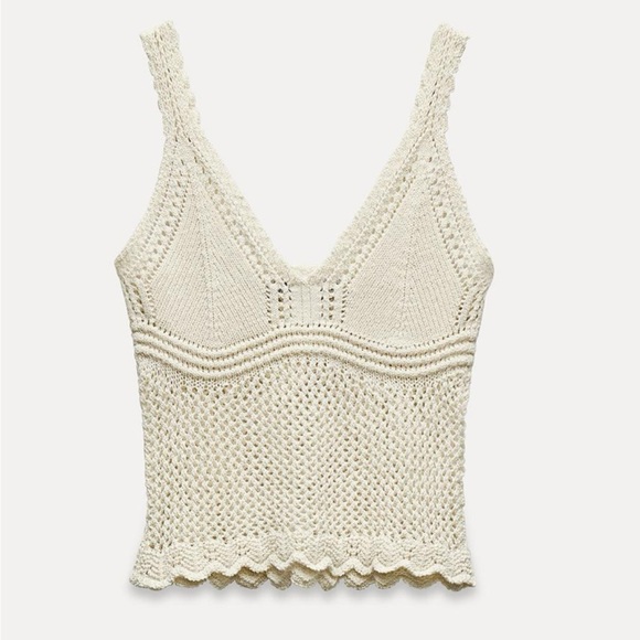 Zara Romantic Knit top - Picture 2 of 5